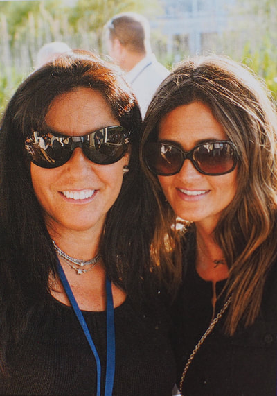 Dr. Fern Selesnick (L) and IIyse Frisch (R). Nantucket Magazine-August issue 2013