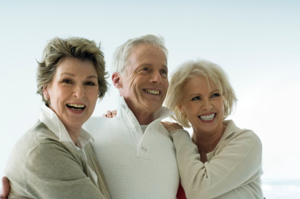 Happy Smiling Senior Citizens 